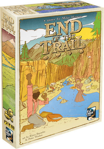 Board Game End of the Trail for 1-4 Players 10+ Years Old (EN) Elf Creek Games