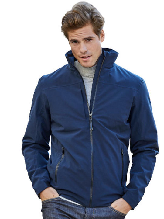 Tee Jays Men's Winter Jacket Waterproof Navy Blue