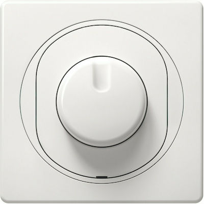 Aling Conel E6173.00 Recessed Simple Complete Dimmer Switch Rotary White