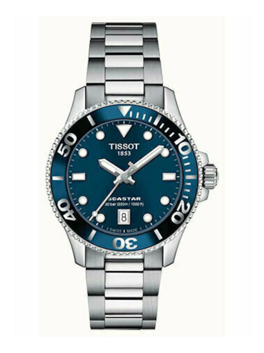 Tissot Seastar Часовник с Механизъм с Батерия