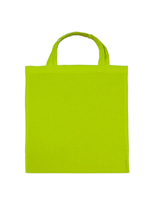 Jassz Βαμβακερή Τσάντα για Ψώνια Απαλό Πράσινο
