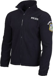 Woodland Police Jacket Fleece Blue wood-flc-police