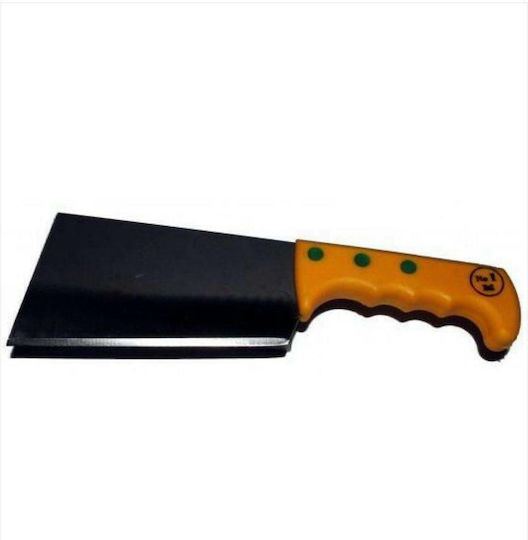Μπαλτάς 18 Cm Κίτρινη Λαβή – Ελληνικής Κατασκευής Ατσάλι Νο1