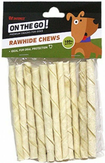 Pet Interest On The Go Rawhide Chews Λιχουδιές σε Stick Σκύλου Μεσαίων Φυλών 12.5εκ. 12τμχ