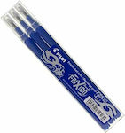 Pilot FriXion Point Replacement Ink for Ballpoint in Blue color 0.5mm 3pcs