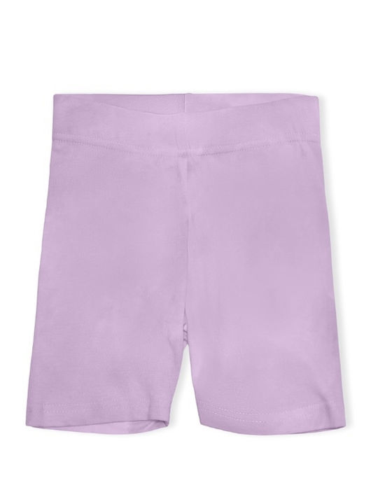Kids Legging Cycling Short Lilac