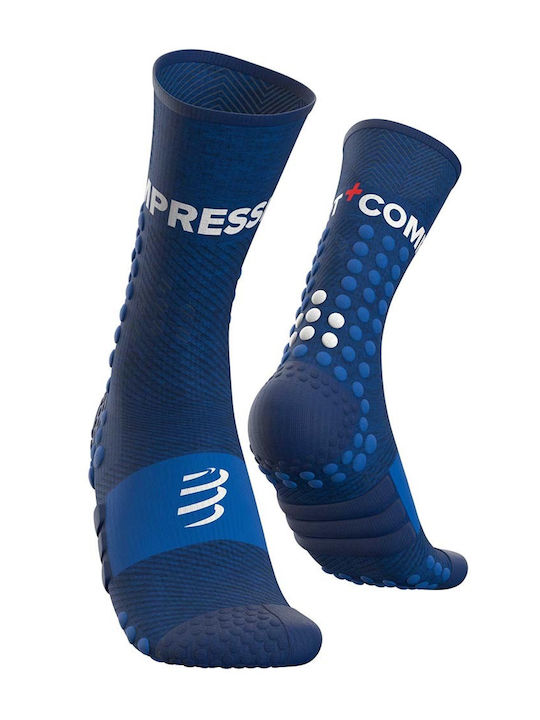 Compressport Ultra Trail XU00008B-501 Trekking Socks Blue 1 Pair