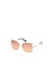 Swarovski Women's Sunglasses with Gold Metal Frame SK0353 33F