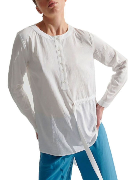 Tunic Ale Long Sleeve 81090263-WHITE Women's Tunic 81090263-WHITE