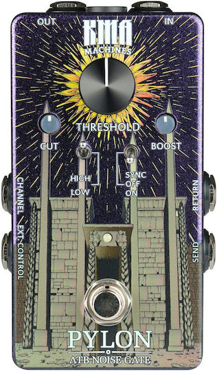 KMA Audio Machines Pylon Pedală Efectul Poarta de zgomot Bas electric