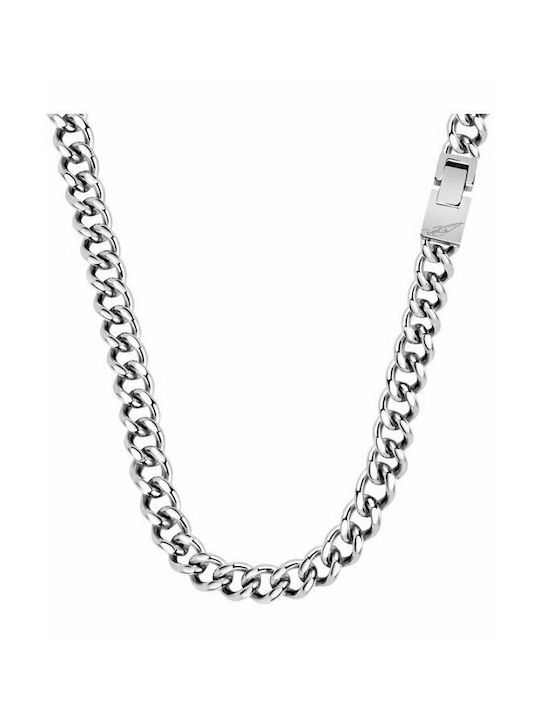 Sector Chain Neck made of Stainless Steel Length 52cm