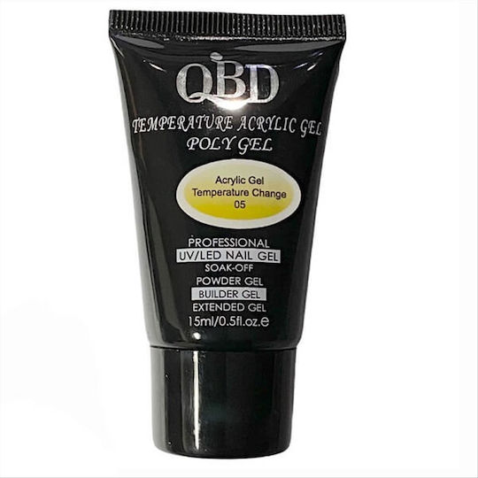 QBD Temperature Change Nail Acrygel Yellow 15ml