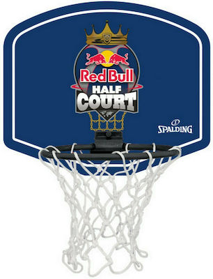 Spalding Red Bull Mini Μπασκέτα Δωματίου με Μπάλα