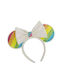 Loungefly Sequin Rainbow Minnie Bentiță pentru Copii cu urechi Multicoloră 1buc