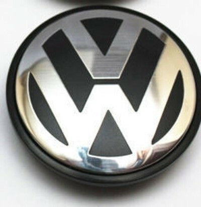 Zero-Wheel Τάπα Κέντρου Ζάντας VW με Εσωτερική Διάμετρο 70mm Μαύρο 1τμχ