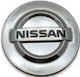 Zero-Wheel Cape centrale roată Nissan cu Diametru Intern 54mm Argint 1buc