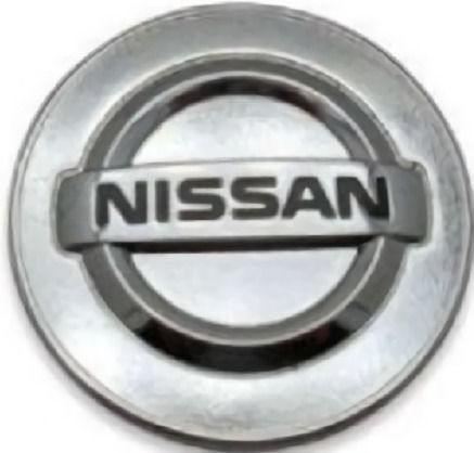 Zero-Wheel Cape centrale roată Nissan cu Diametru Intern 54mm Argint 1buc