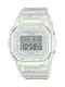 Casio Baby-G Damen Ceas cu Alb Curea de Cauciuc