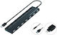 Conceptronic USB 2.0 Hub 7 Porturi cu conexiune USB-A și Alimentare Externă