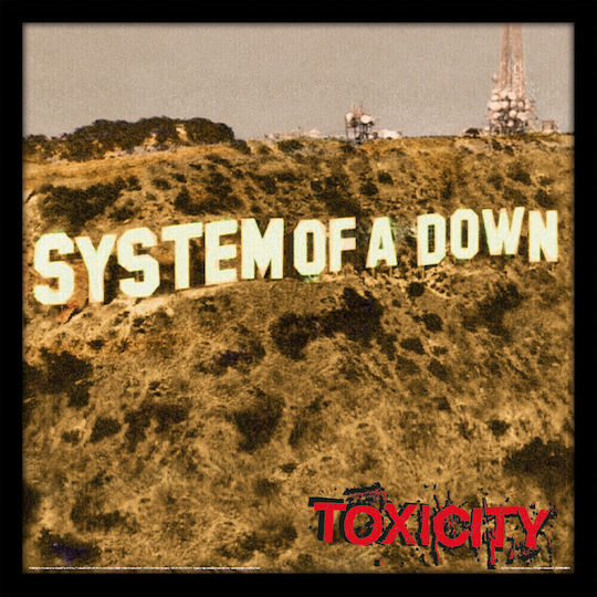 Pyramid International System Of A Down Toxicity Frame Wooden 31.5x31.5cm