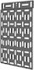Manhattan Mounting Bracket for Streaming Boxes and Media Players 462082 Ersatz Fernseher