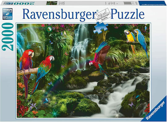 Colourful Parrots in the Jungle Puzzle 2D 2000pcs