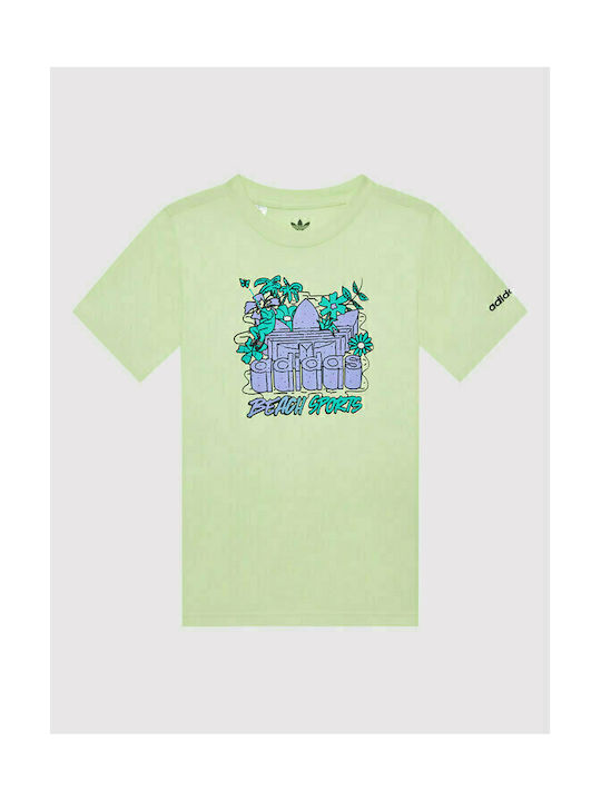 Adidas Παιδικό T-shirt Πράσινο