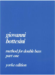 Yorke Edition Bottesini - Method For Double Bass, Part 1 Μέθοδος Εκμάθησης για Βιόλα