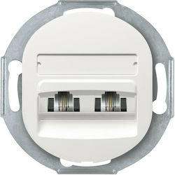 Aling Conel ERW-EON-E613.0 Telephone Socket with Frame