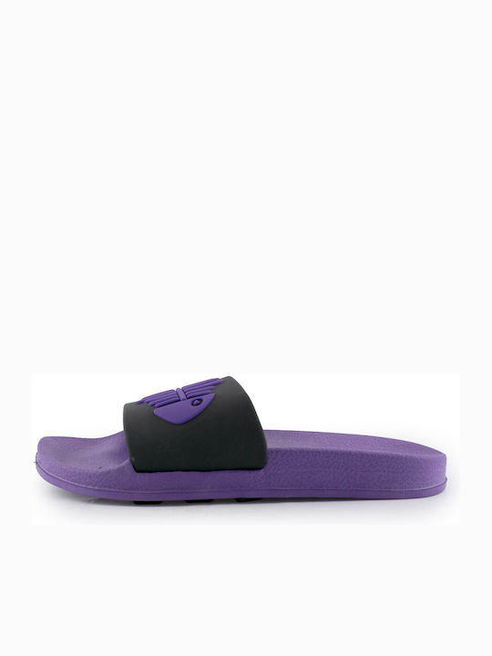 Love4shoes Slides σε Μαύρο Χρώμα