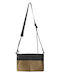 Herren Schulter / Crossbody Tasche Khaki