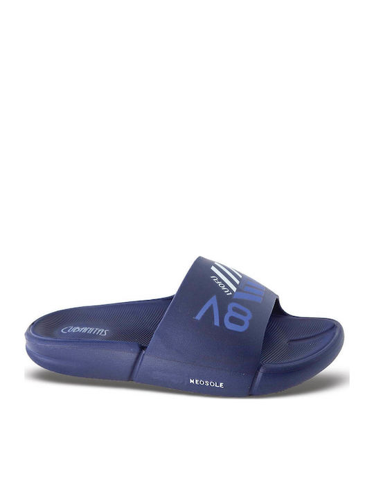 Men's Slides Blue