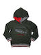 Kinder Sweatshirt mit Kapuze Grün