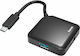 HAMA Hub 4 Θυρών USB 3.2 με σύνδεση USB-C