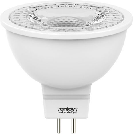 Elvhx LED-Lampe 7.9W für Fassung GU5.3 und Form MR16 Warmes Weiß 675lm