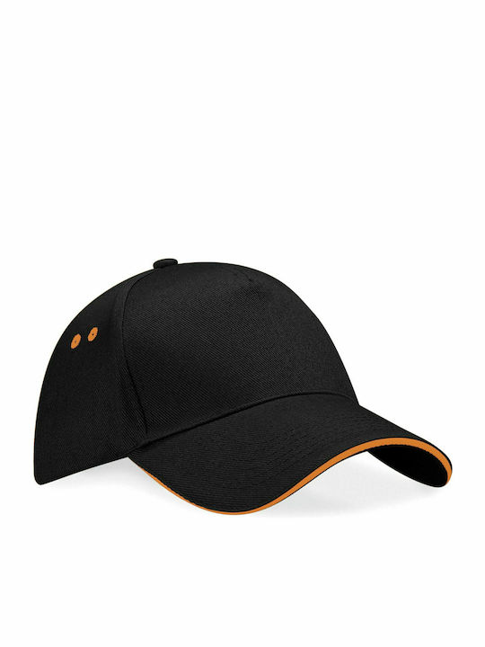 Beechfield Jockey Black / Orange