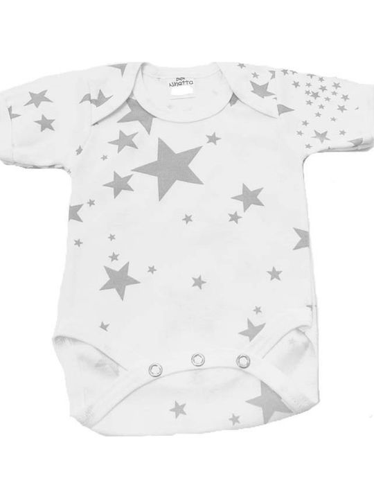 Ninetta Baby-Strampler Grau Ninetta Baby-Strampler Grau