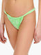Amanda Bikini Brazil with Ties Green