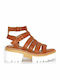 Behati Leather Sandals Tan
