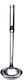 Bergner Gizmo Deep Soup Ladle Metallic Silver 33cm