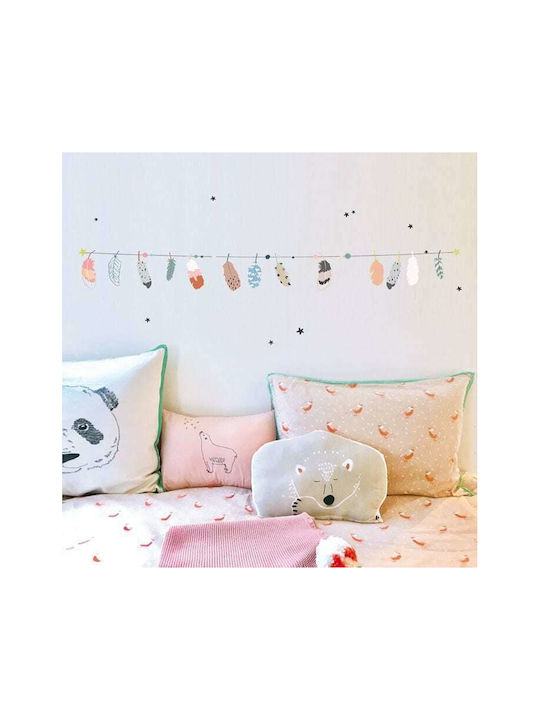 Mimi'lou Kids Wall Sticker Feathers 88x10cm