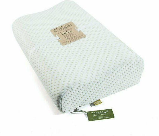 Alpha Foam Deluxe Aloe Vera Μαξιλάρι Ύπνου Memory Foam Ανατομικό