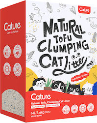 Cature Tofu Clumping Pellet Γάτας Clumping 14lt