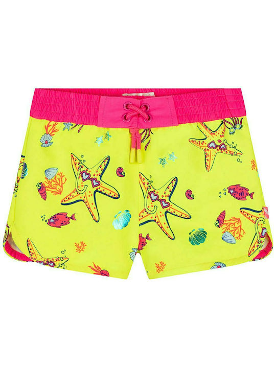 Billieblush Kids Swimwear Swim Shorts Yellow