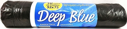 Softline Fresher Αρωματικές Σακούλες Απορριμάτων με Κορδόνι 52x75cm 10τμχ Μαύρες