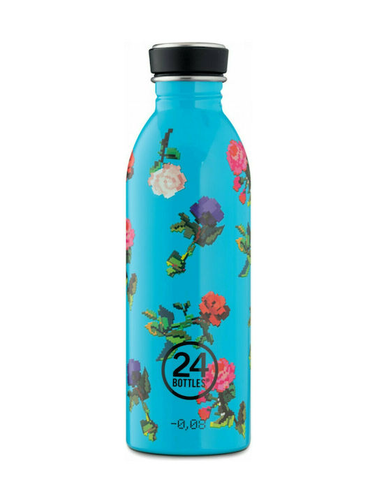 24Bottles Urban Ανοξείδωτο Παγούρι 500ml Μπλε Rosabyte