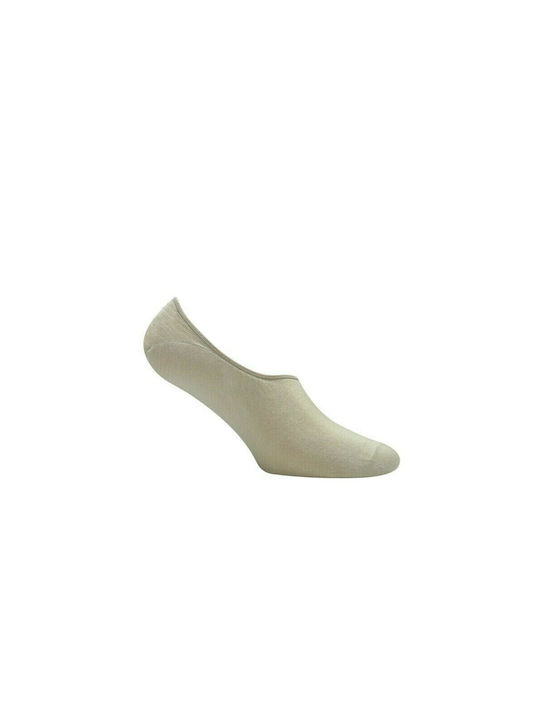 Walk Unisex Plain Socks Beige