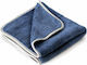 Maxshine Detailing UC Microfiber Cloths Polishing for Body 600GSM 40x60cm Blue 1pcs