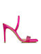 Stoff Sandalen Fuchsie