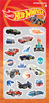 CHartini Poli Stickers Hot Wheels 4